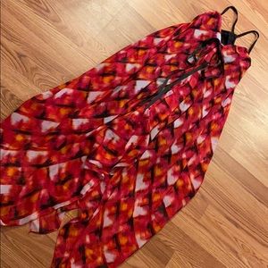 Thin flowing summer or beach dress